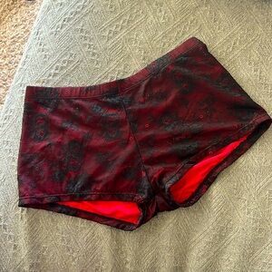 Sexy lingerie shorts pole dance bottom shirts S/M